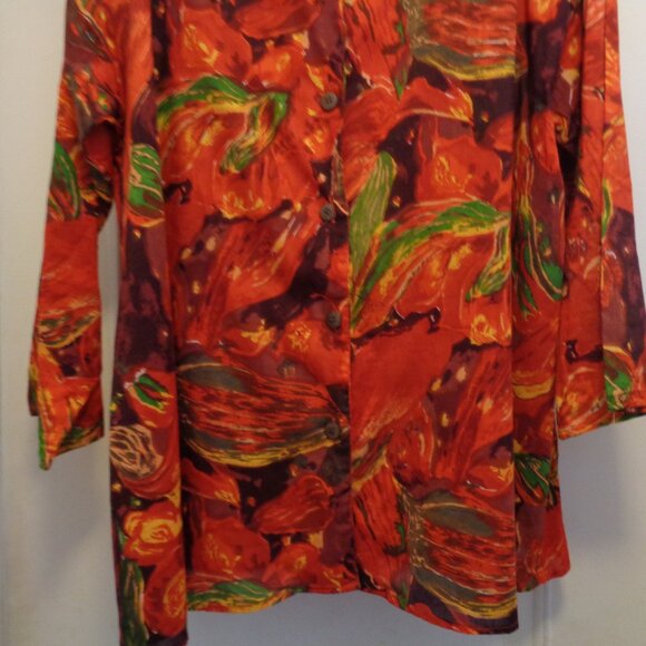 BIG SHIRT RETRO GIRL BRIGHTS CAROL LITTLE COLORS DRESS 20 W - Picture 6 of 7